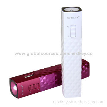 2,600mAh Colorful Power Banks for Samsung/Motorola/HTC/RIM's BlackBerry Phones